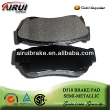 D510 brake pad made in China-nissan 100nx/sunny